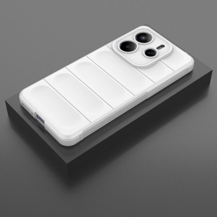 Bild 3,  Xiaomi Redmi Note 14 5G Skal Magic Shield Vit - Teknikhallen.se