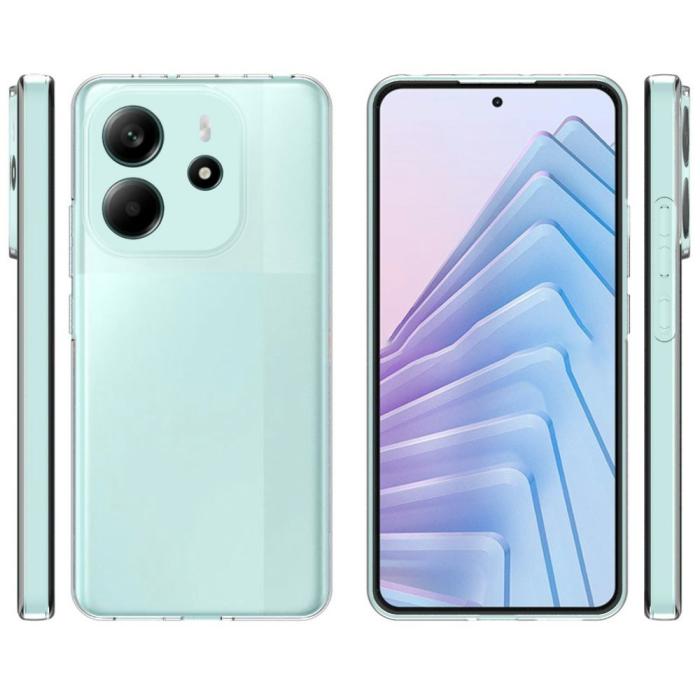 Bild 5,  Xiaomi Redmi Note 14 4G Skal TPU Transparent - Teknikhallen.se