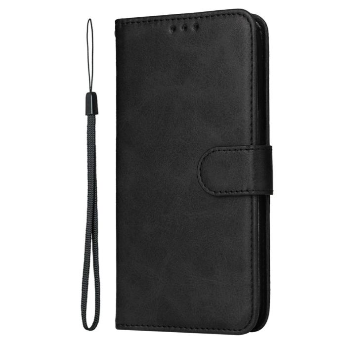 Bild 6,  Xiaomi Redmi Note 14 4G Fodral Läder Folio Svart - Teknikhallen.se
