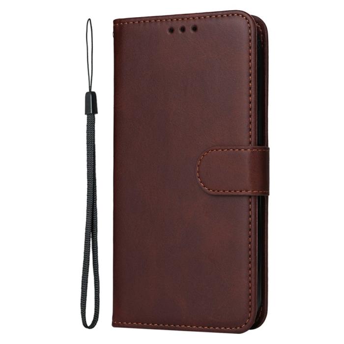 Bild 6,  Xiaomi Redmi Note 14 4G Fodral Läder Folio Brun - Teknikhallen.se