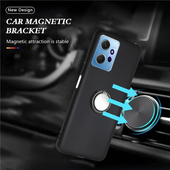 Bild 3,  Xiaomi Redmi Note 14 4G Skal Ring Svart - Teknikhallen.se