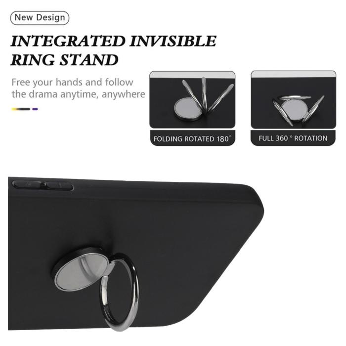 Bild 4,  Xiaomi Redmi Note 14 4G Skal Ring Svart - Teknikhallen.se