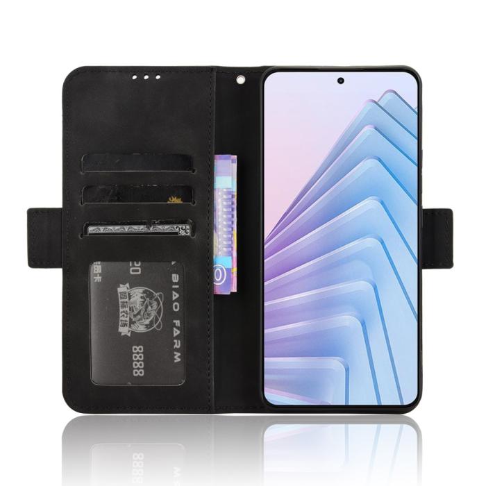 Bild 3,  Xiaomi Redmi Note 14 4G Fodral Med Avtagbart Kortfack Svart - Teknikhallen.se
