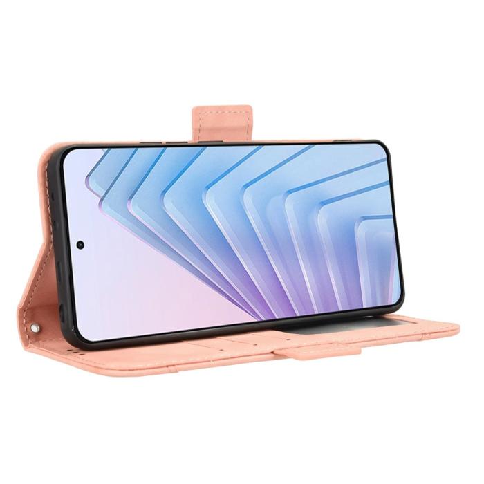Bild 4,  Xiaomi Redmi Note 14 4G Fodral Med Avtagbart Kortfack Rosa - Teknikhallen.se