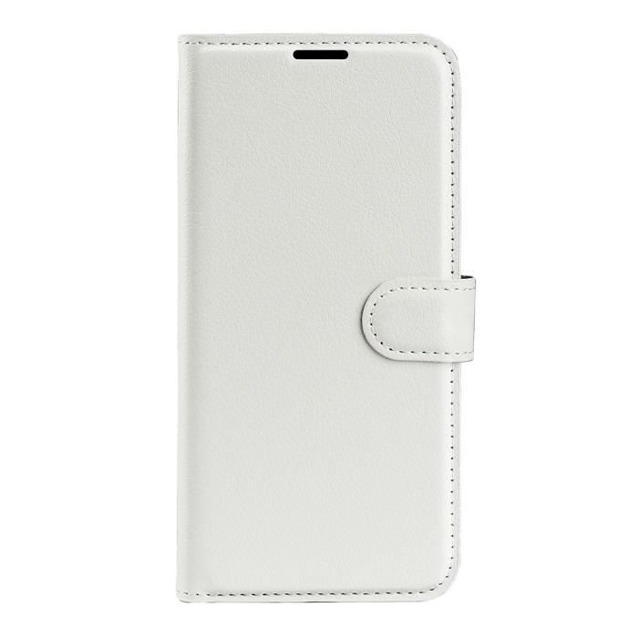 Bild 5,  Xiaomi Redmi Note 14 4G Fodral Litchi Läder Vit - Teknikhallen.se