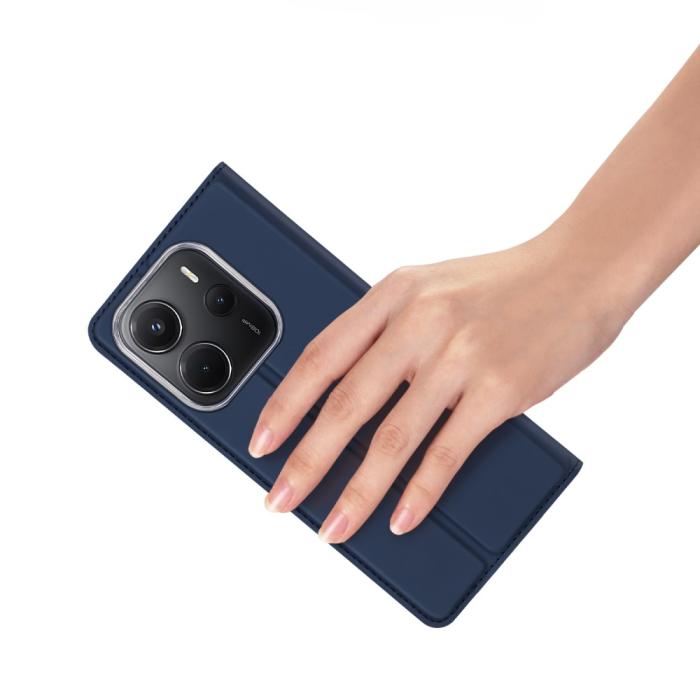 Bild 6, DUX DUCIS DUX DUCIS Xiaomi Redmi Note 14 4G Fodral Skin Pro Blå - Teknikhallen.se