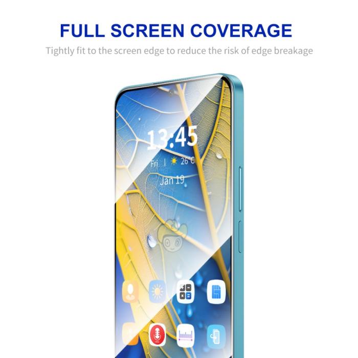 Bild 3, ENKAY ENKAY Xiaomi Redmi Note 14 5G/4G Skärmskydd Härdat Glas - Teknikhallen.se