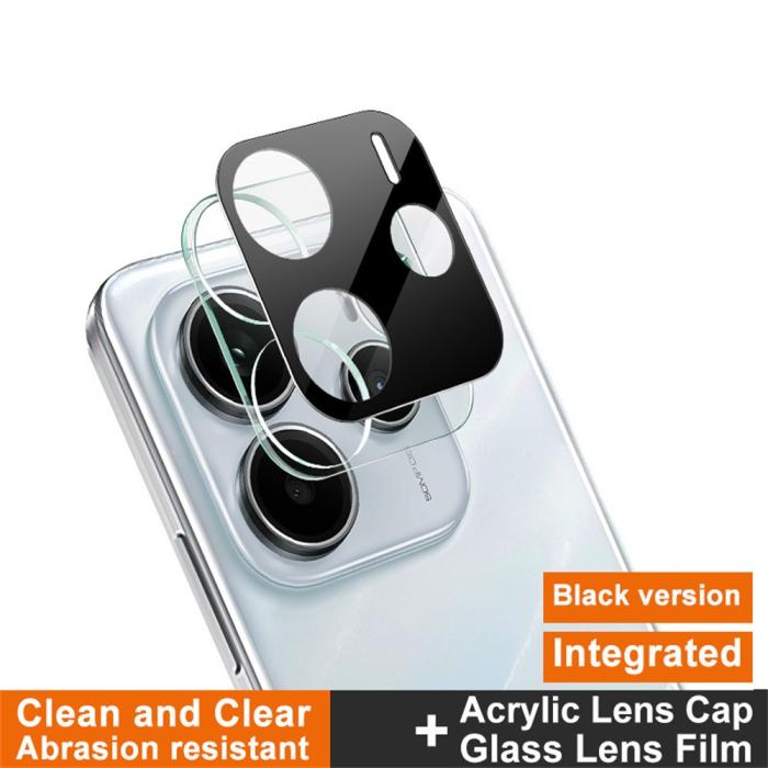 Bild 2, IMAK IMAK Redmi Note 14 5G Linsskydd Härdat Glas Svart - Teknikhallen.se