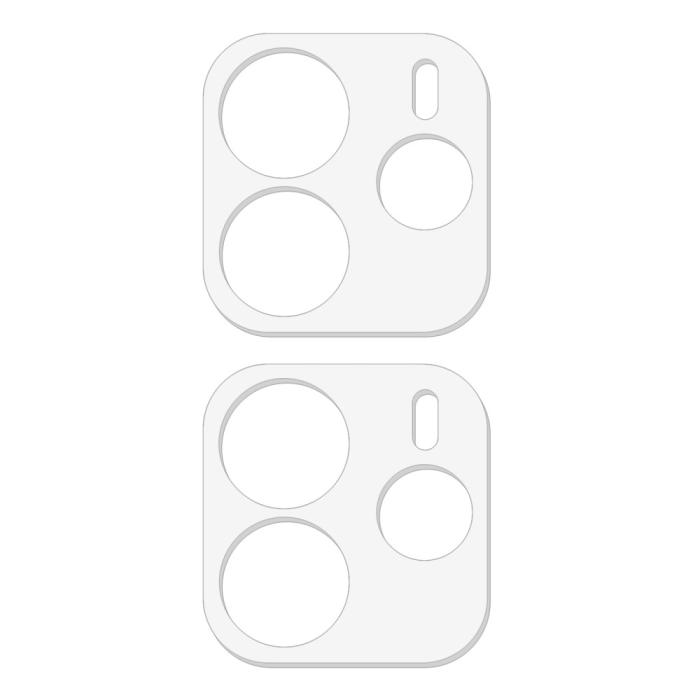 Bild 2,  Xiaomi Redmi Note 14 5G 2-PACK Linsskydd Härdat Glas - Teknikhallen.se