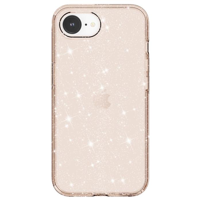Bild 3,  iPhone 17e / 16e Skal Glitter Shockproof Guld - Teknikhallen.se