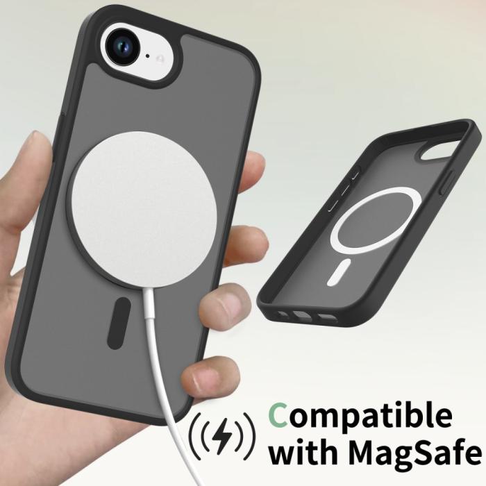 Bild 3,  iPhone 17e / 16e Skal MagSafe Skin Touch Blå - Teknikhallen.se