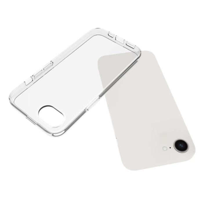 Bild 2,  iPhone 17e / 16e Skal TPU Transparent - Teknikhallen.se