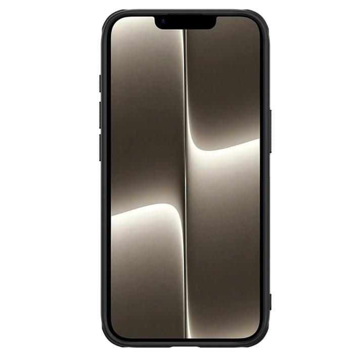 Bild 4, NILLKIN NILLKIN iPhone 17e / 16e Skal Frosted Shield Svart - Teknikhallen.se