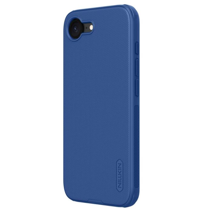 Bild 2, NILLKIN NILLKIN iPhone 17e / 16e Skal Frosted Shield Blå - Teknikhallen.se