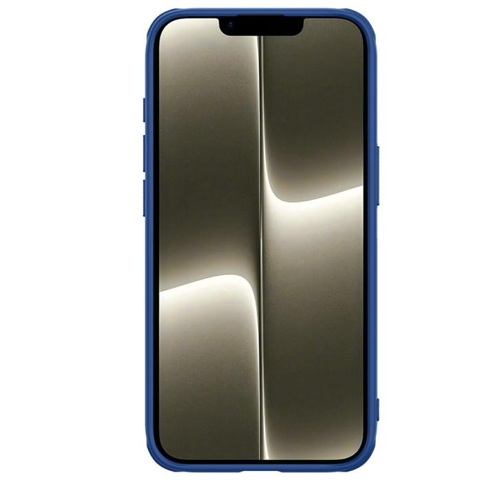 Bild 4, NILLKIN NILLKIN iPhone 17e / 16e Skal Frosted Shield Blå - Teknikhallen.se