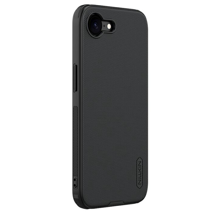 Bild 3, NILLKIN NILLKIN iPhone 17e / 16e Skal MagSafe Frosted Shield Svart - Teknikhallen.se