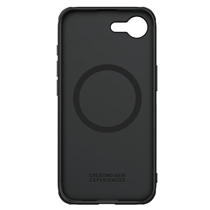 Bild 5, NILLKIN NILLKIN iPhone 17e / 16e Skal MagSafe Frosted Shield Svart - Teknikhallen.se