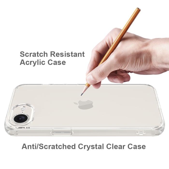 Bild 2,  iPhone 17e / 16e Skal TPU / Akryl Transparent - Teknikhallen.se