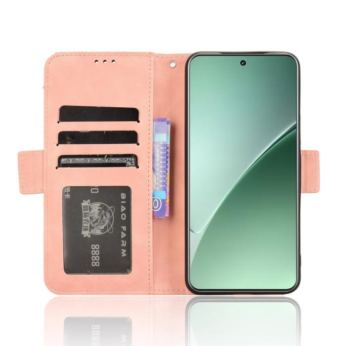Bild 3,  Xiaomi 15 Fodral Med Avtagbart Kortfodral Rosa - Teknikhallen.se