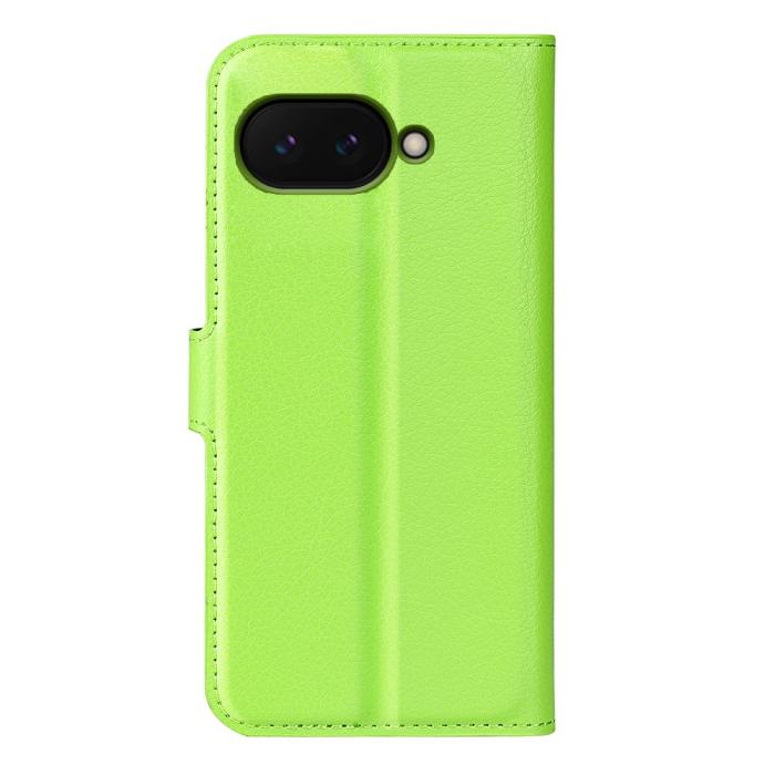 Bild 6,  Google Pixel 9a Fodral Litchi Läder Grön - Teknikhallen.se