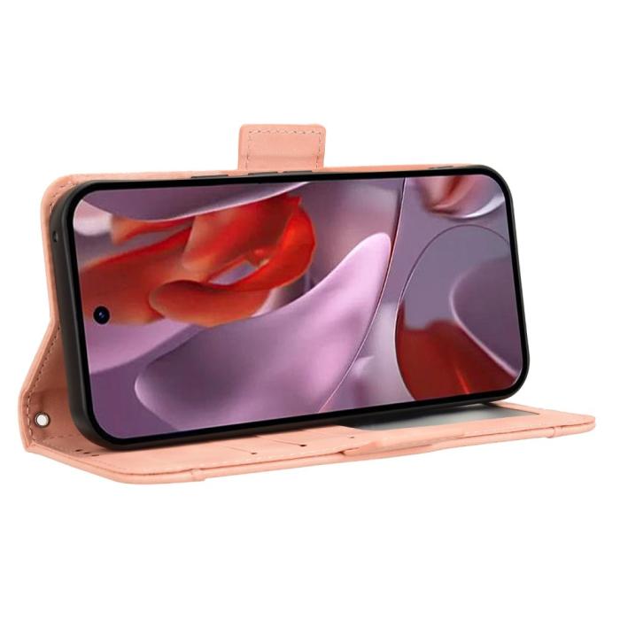 Bild 4,  Google Pixel 9a Fodral Med Avtagbart Kortfodral Rosa - Teknikhallen.se