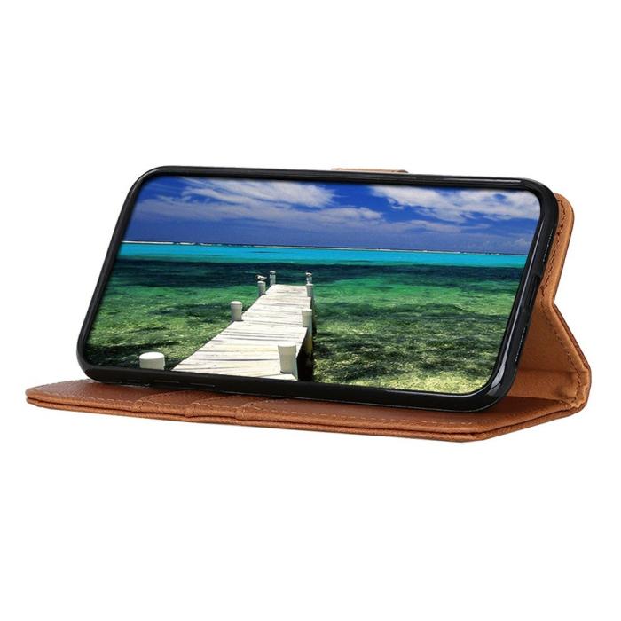 Bild 3, KHAZNEH KHAZNEH Google Pixel 9a Fodral Läder Brun - Teknikhallen.se