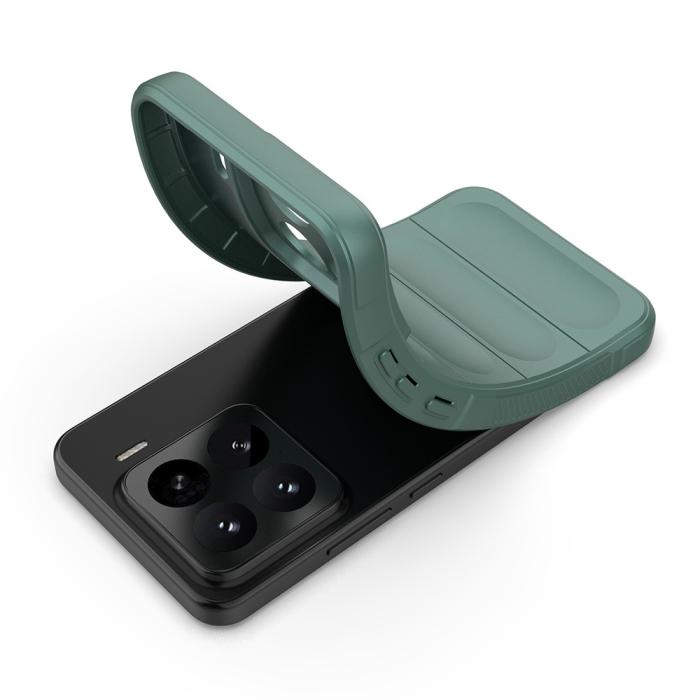 Bild 4,  Xiaomi 15 Skal Magic Shield Grön - Teknikhallen.se