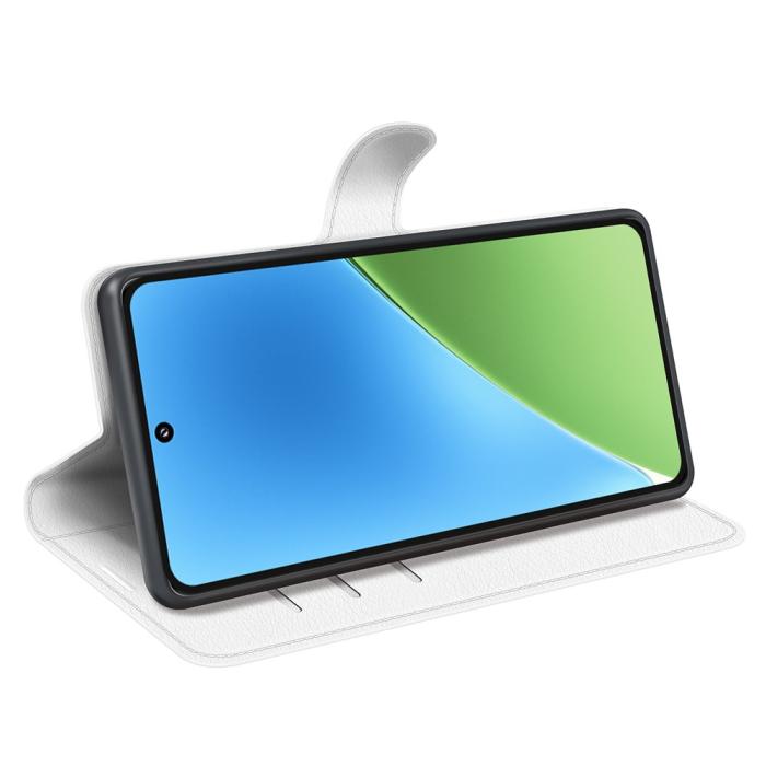 Bild 3,  Xiaomi 15 Fodral Litchi Läder Vit - Teknikhallen.se