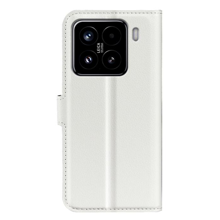 Bild 6,  Xiaomi 15 Fodral Litchi Läder Vit - Teknikhallen.se