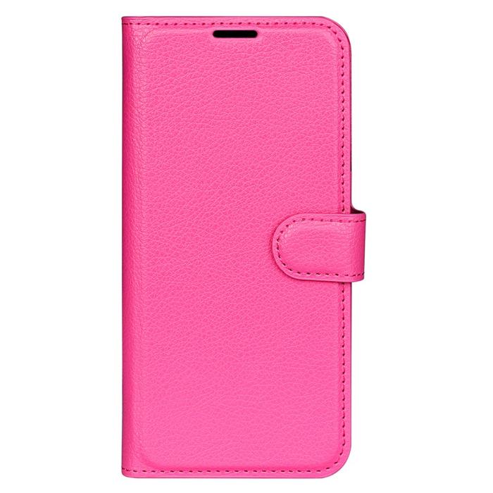 Bild 5,  Xiaomi 15 Fodral Litchi Läder Rosa - Teknikhallen.se