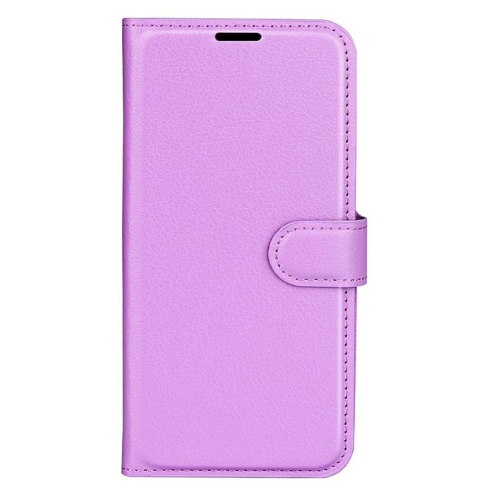 Bild 5,  Xiaomi 15 Fodral Litchi Läder Lila - Teknikhallen.se