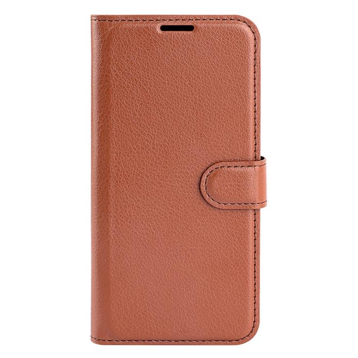 Bild 5,  Xiaomi 15 Fodral Litchi Läder Brun - Teknikhallen.se