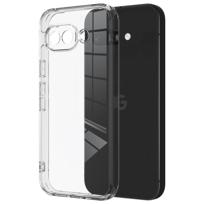 Bild 2,  Google Pixel 9a Skal Shockproof Transparent - Teknikhallen.se