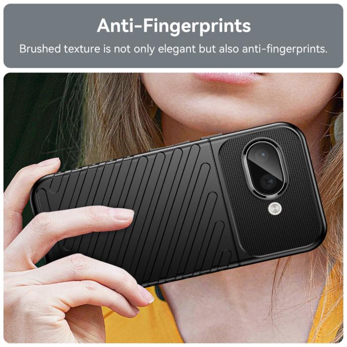 Bild 6,  Google Pixel 9a Skal Twill Textur Svart - Teknikhallen.se