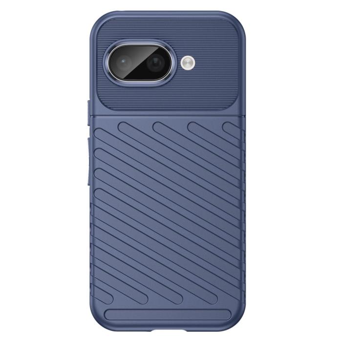 Bild 2,  Google Pixel 9a Skal Twill Textur Blå - Teknikhallen.se