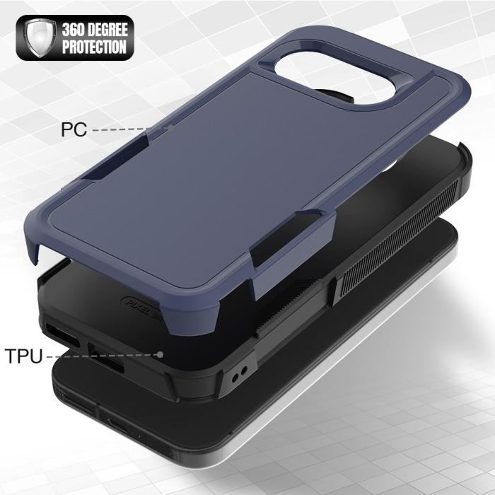 Bild 2,  Google Pixel 9a Skal Extreme Shockproof Hybrid Blå - Teknikhallen.se
