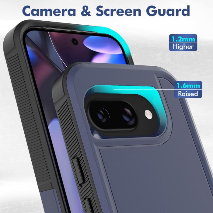 Bild 3,  Google Pixel 9a Skal Extreme Shockproof Hybrid Blå - Teknikhallen.se