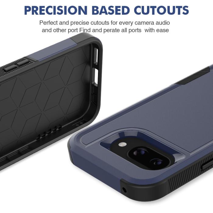 Bild 4,  Google Pixel 9a Skal Extreme Shockproof Hybrid Blå - Teknikhallen.se