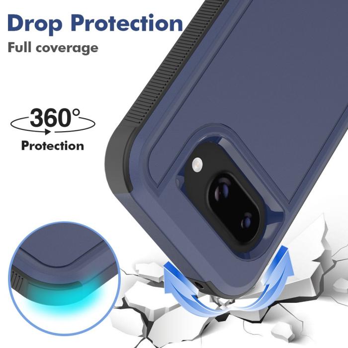 Bild 5,  Google Pixel 9a Skal Extreme Shockproof Hybrid Blå - Teknikhallen.se