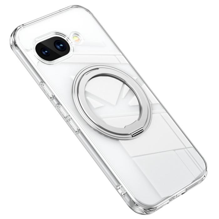 Bild 2,  Google Pixel 9a Skal MagSafe Hybrid Kickstand Transparent - Teknikhallen.se