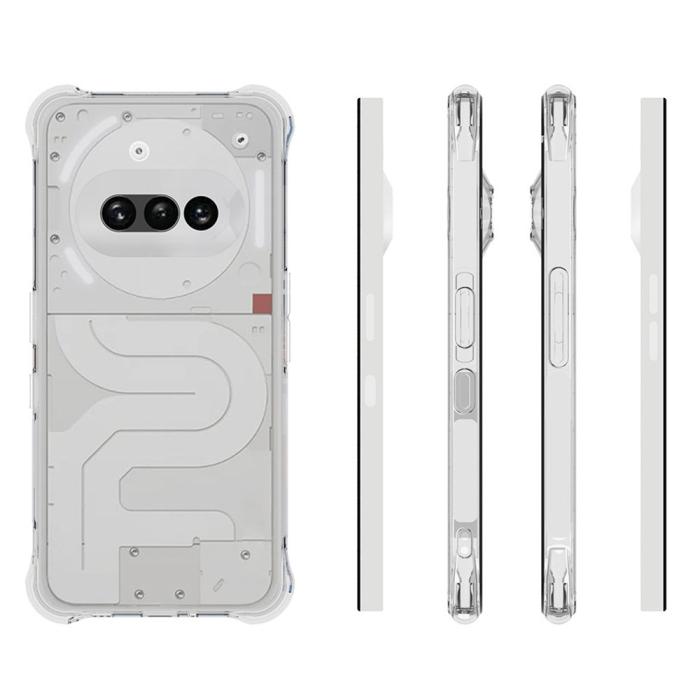 Bild 5,  Nothing Phone 3a Skal TPU Transparent - Teknikhallen.se