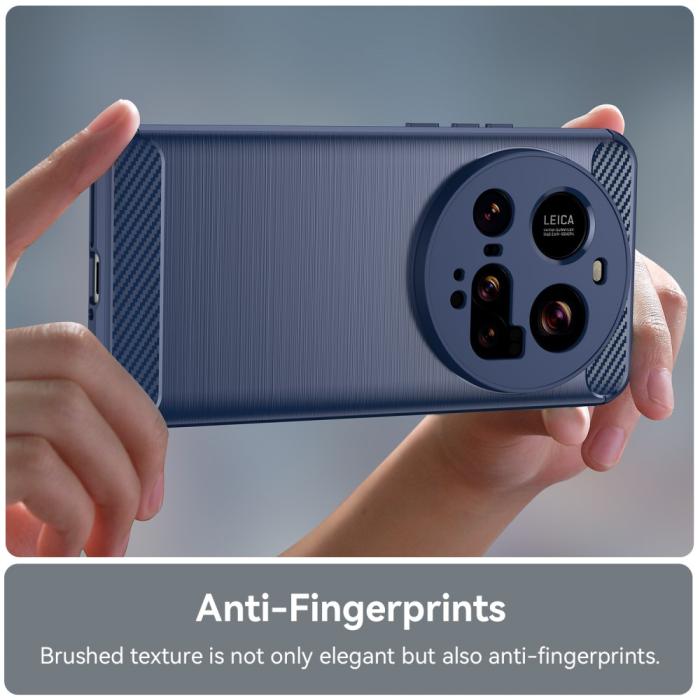Bild 6,  Xiaomi 15 Ultra Skal Borstad Stål Textur Blå - Teknikhallen.se