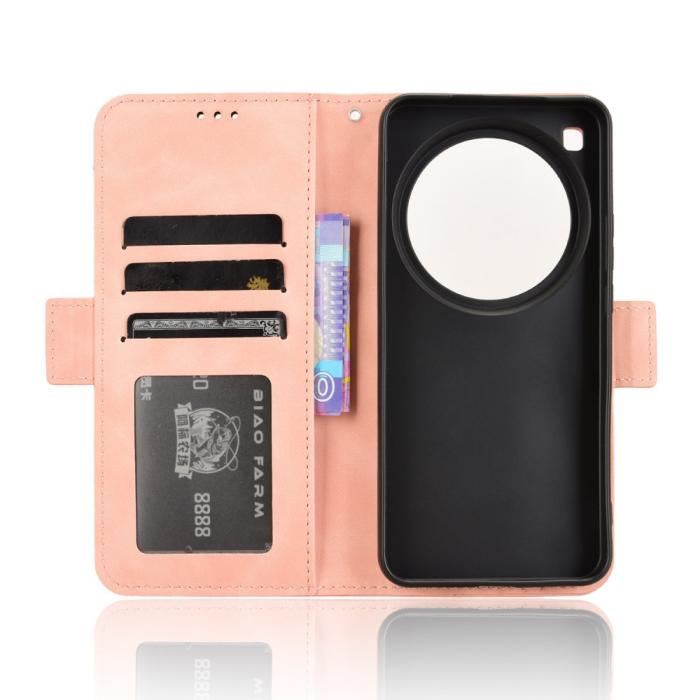 Bild 5,  Xiaomi 15 Ultra Fodral Med Avtagbart Kortfodral Rosa - Teknikhallen.se