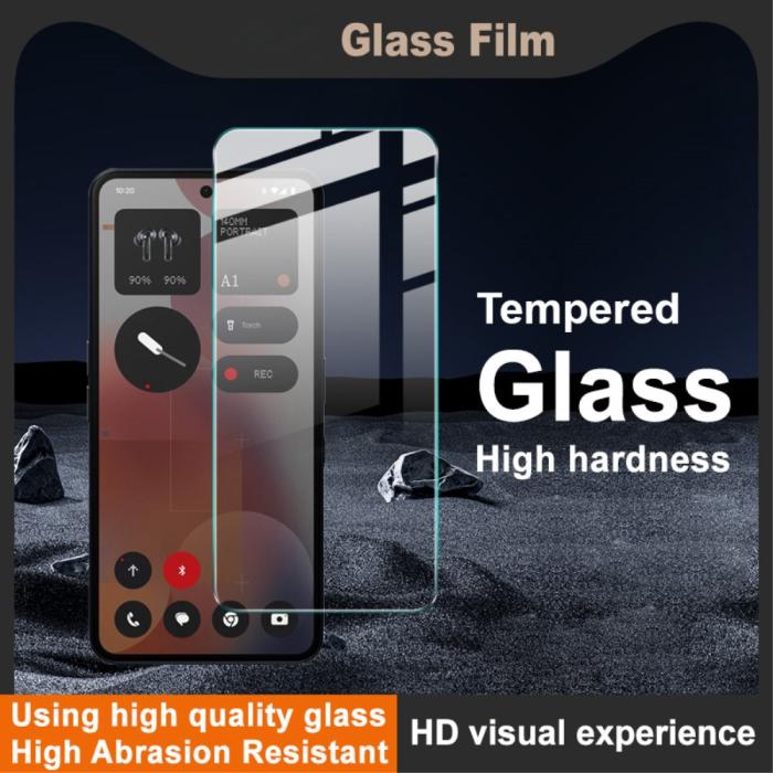 Bild 3, IMAK IMAK Nothing Phone 3a / 3a Pro Skärmskydd Härdat Glas - Teknikhallen.se