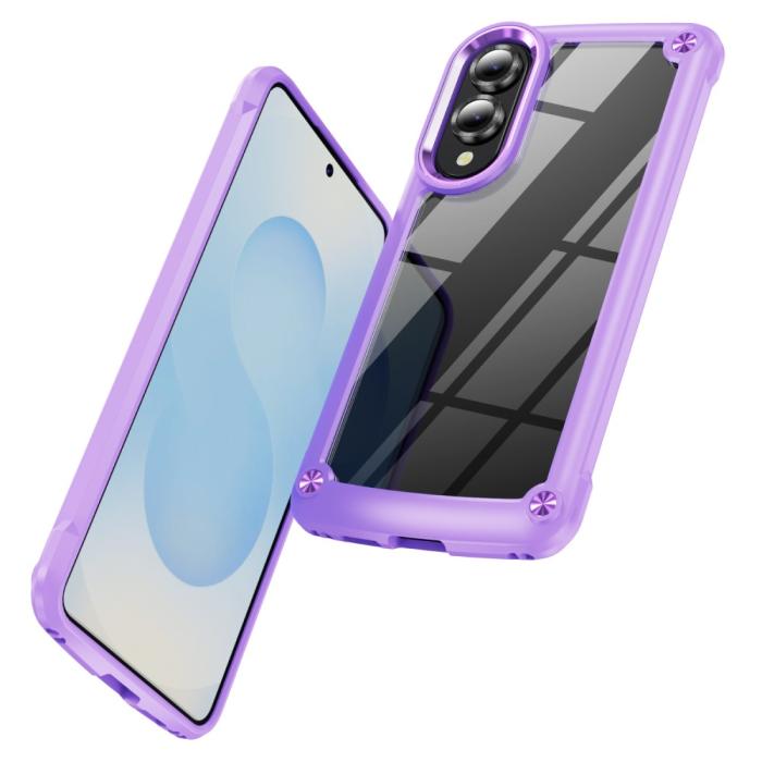 Bild 2,  Samsung Galaxy S25 Edge Skal Xtreme Shockproof Hybrid Lila - Teknikhallen.se