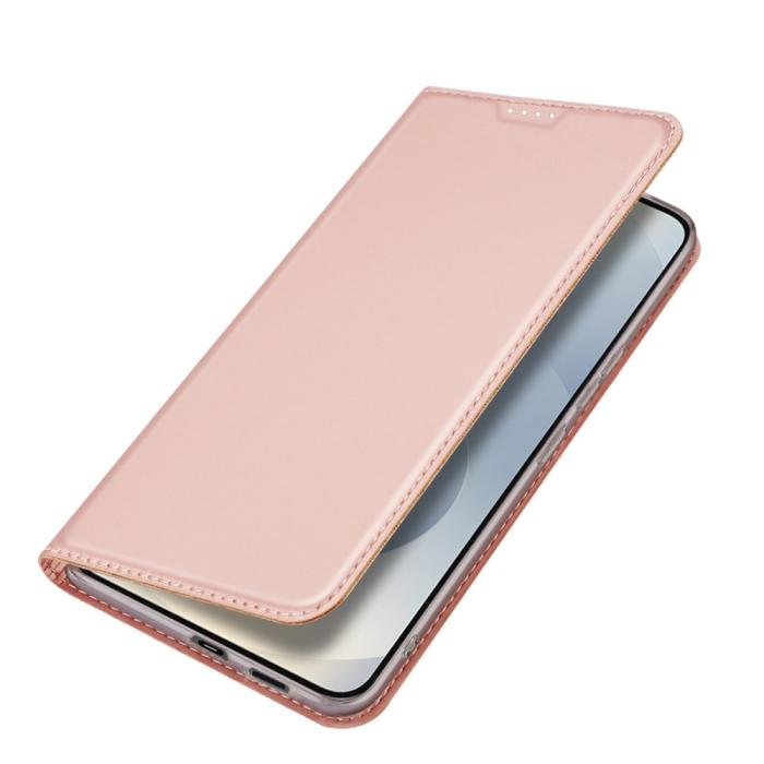 Bild 4, DUX DUCIS DUX DUCIS Samsung Galaxy S25 Edge Fodral Skin Pro Roséguld - Teknikhallen.se