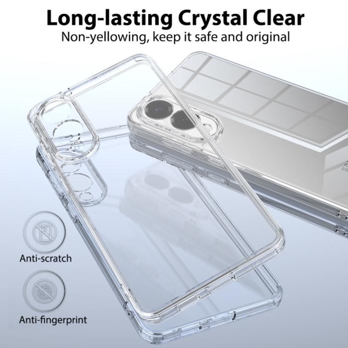 Bild 3,  Samsung Galaxy S25 Edge Skal TPU / Akryl Transparent - Teknikhallen.se