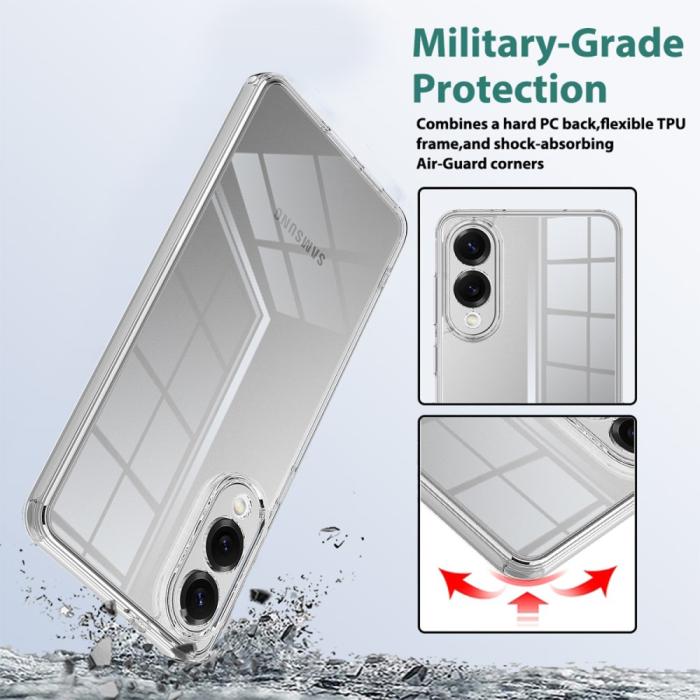 Bild 4,  Samsung Galaxy S25 Edge Skal TPU / Akryl Transparent - Teknikhallen.se