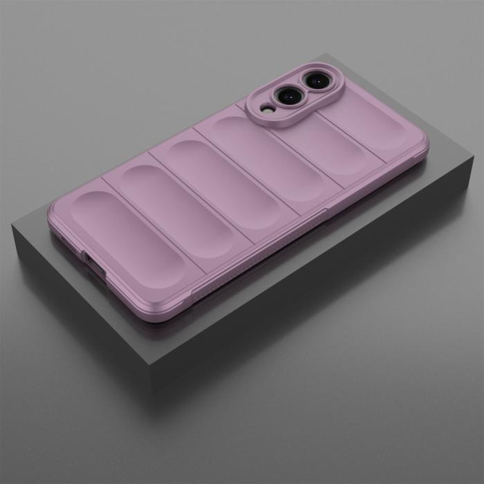 Bild 3,  Samsung Galaxy S25 Edge Skal Magic Shield Lila - Teknikhallen.se