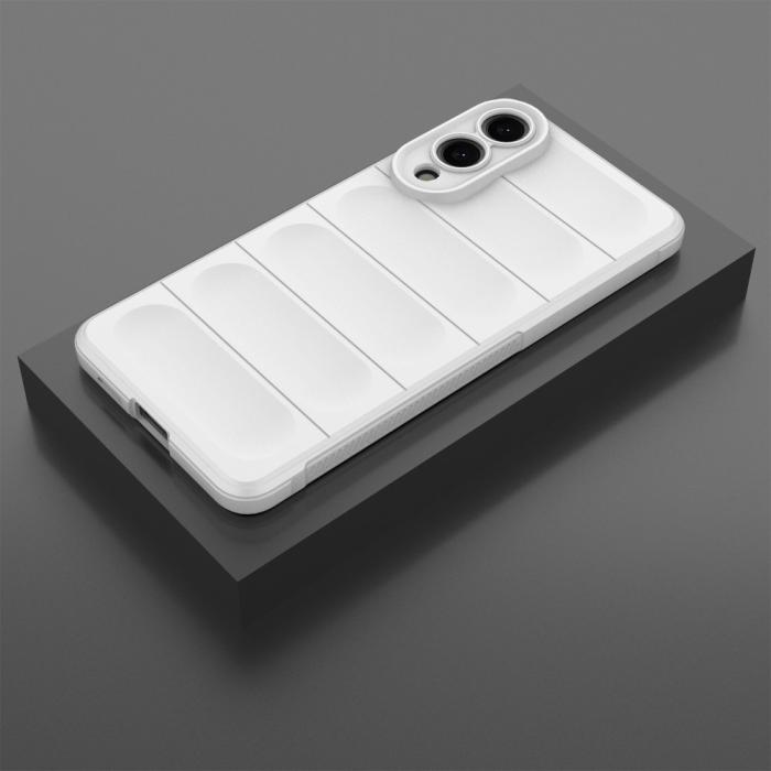 Bild 3,  Samsung Galaxy S25 Edge Skal Magic Shield Vit - Teknikhallen.se